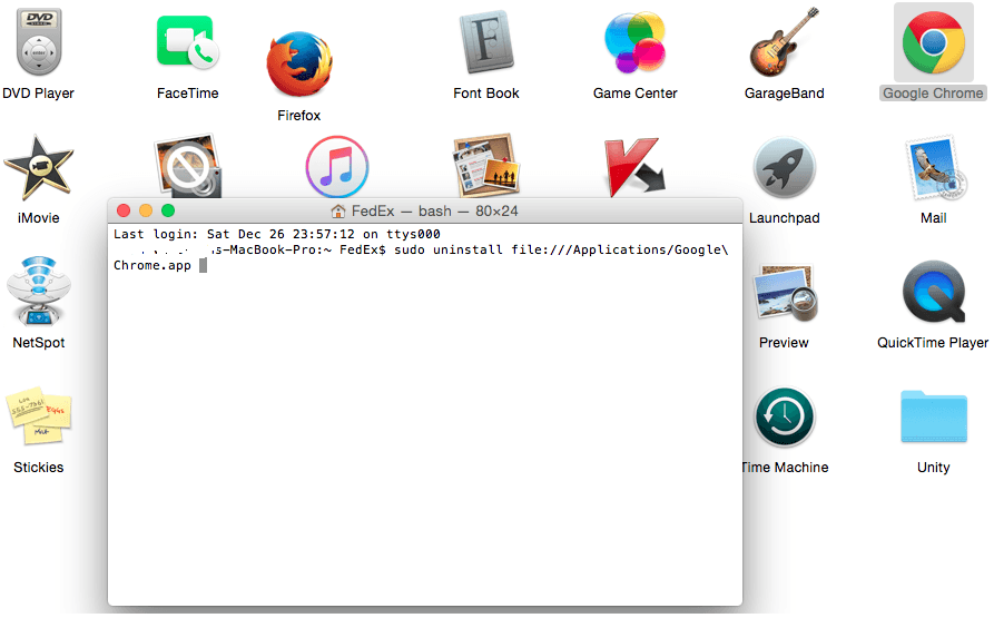 Uninstall Apps On Mac Terminal